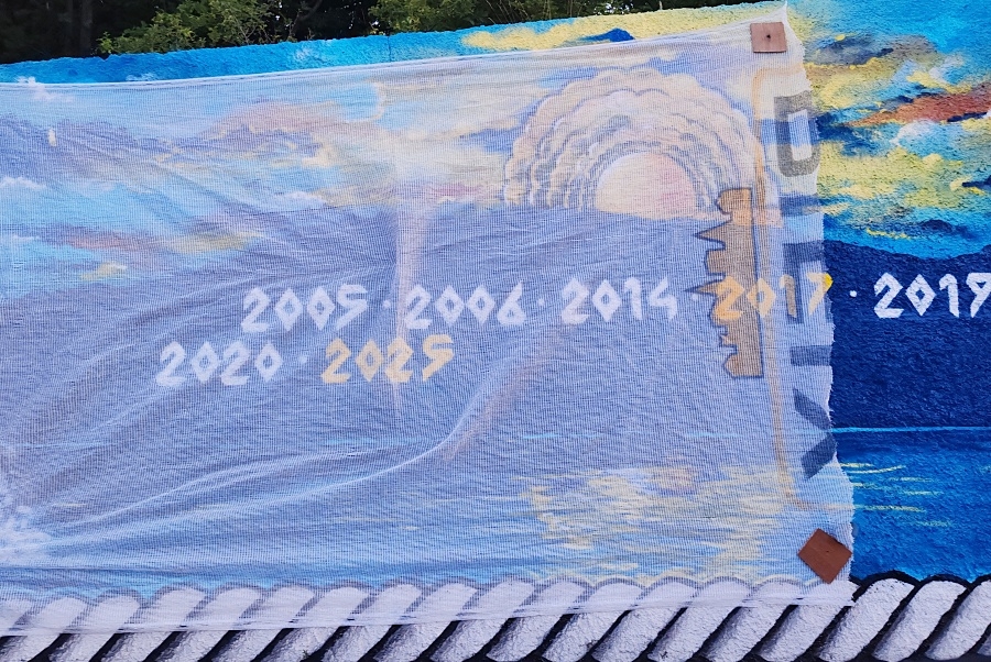 Kostrena  dobiva najveći mural posvećen HNK-u Rijeka, zakazano svečano otvaranje