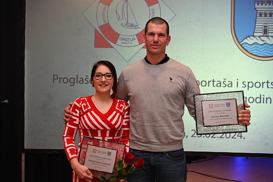 Pamela Gubo Samarđić i Enrico Marotti najbolji sportaši Grada Opatije