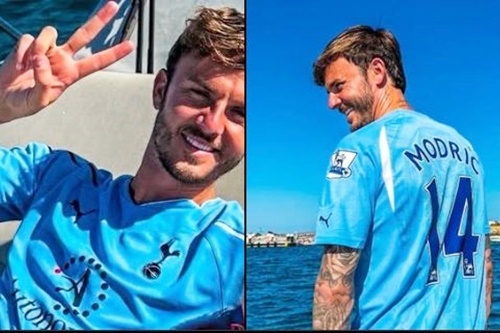James Maddison oduševio navijače fotografijama s ljetovanja u dresu Luke Modrića