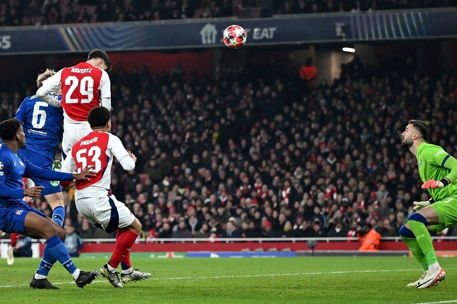 Liga prvaka: Arsenal ostvario rutinsku pobjedu protiv nemoćnog hrvatskog prvaka