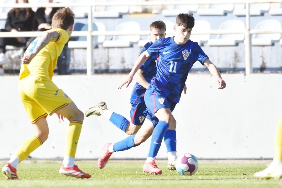 Hrvatska U-18 nogometna reprezentacija doživjela poraz  na Rujevici