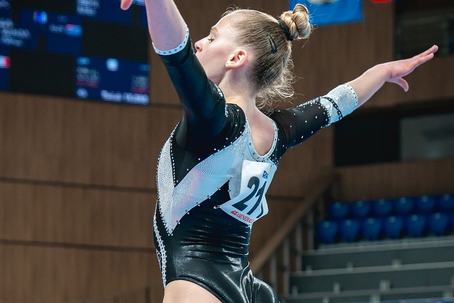 Mila Prpić ostvarila rezultat karijere, mlada gimnastičarka osvojila četvrto mjesto na gredi