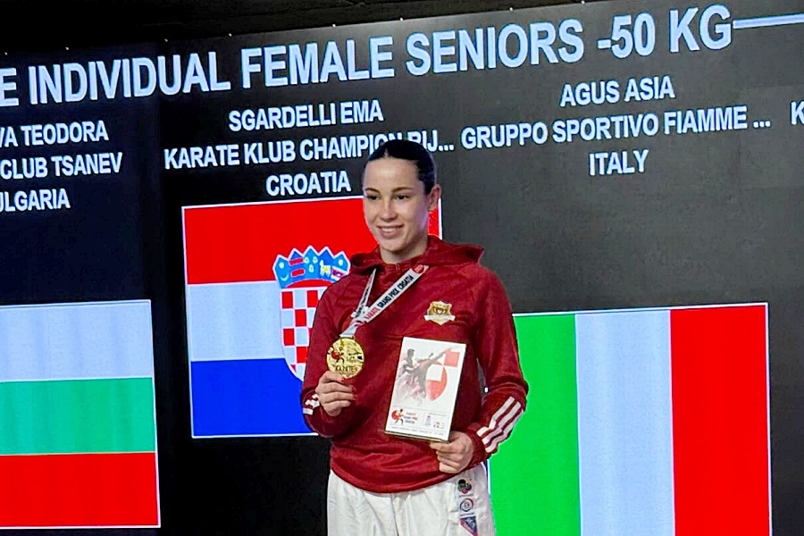 Grand Prix Croatia: Ema Sgardelli i Nikolina Golomboš osvojile zlata u borbama održanim u Rijeci