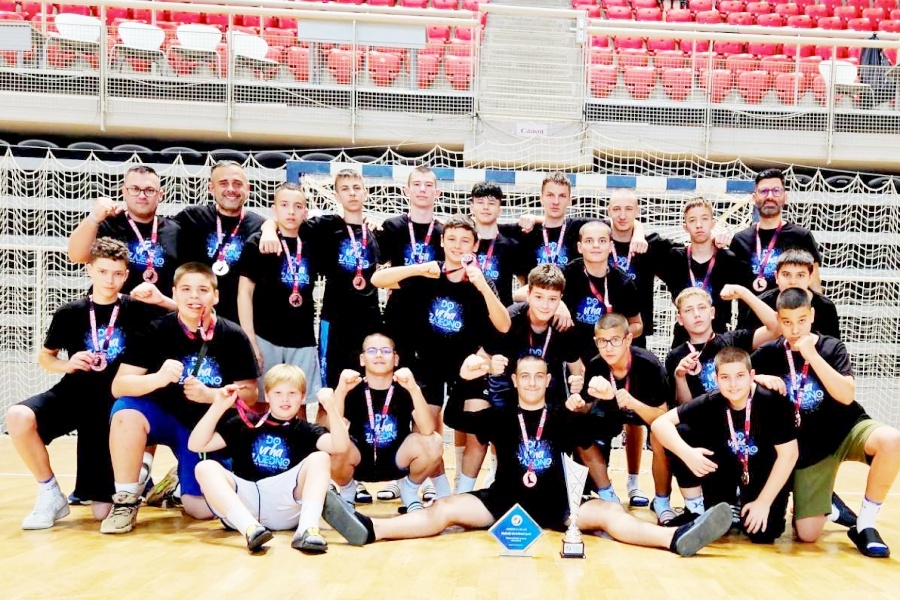 U-13: Rukometaši Kozale treći u završnici državnog prvenstva u Poreču