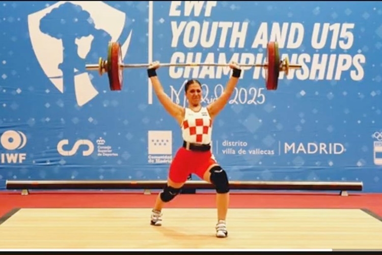 Chiara Reljac deveta na U-17 Europskom prvenstvu u dizanju utega