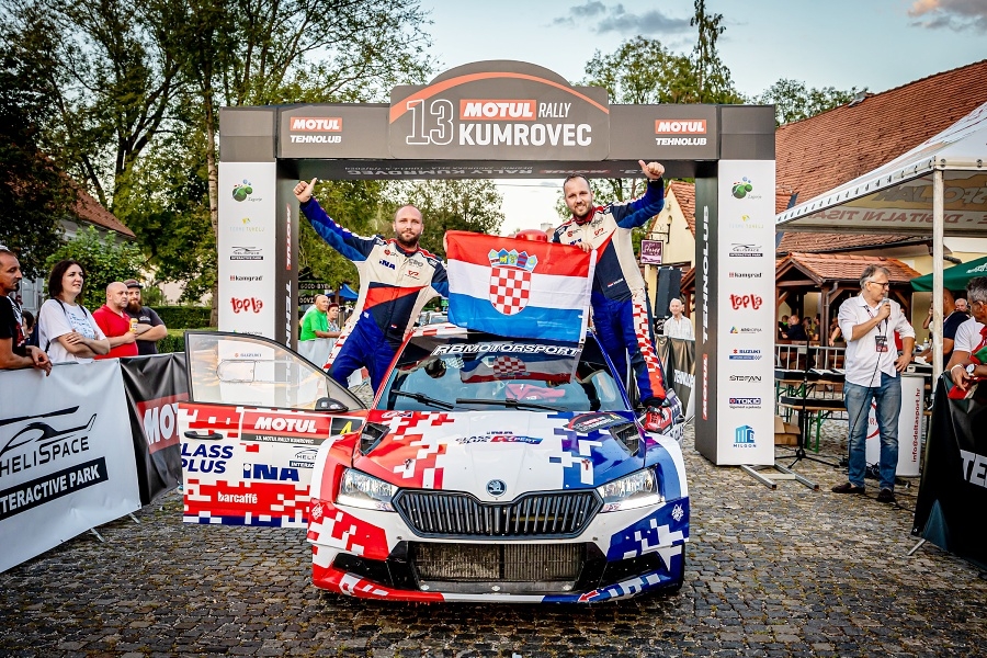 Rally Kumrovec: Opatijci Viliam Prodan - Marko Stiperski najbolja hrvatska posada