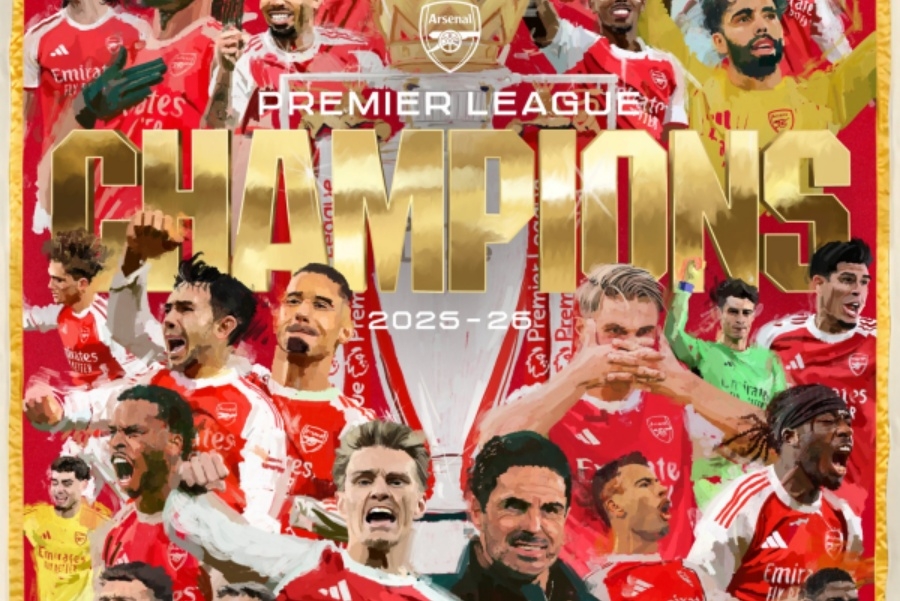 Arsenal postao prvak kolo prije kraja prvenstva, pogledajte reakciju igrača