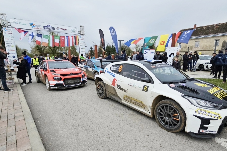 U Karlovcu počela rally sezona, dio sudionika trenirao za WRC Croatia Rally