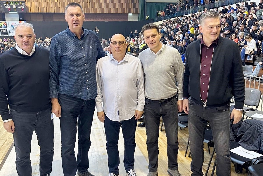 Sejo Bukva, Robert Jurković i Duško Miočić zajedno gledali utakmicu u Sarajevu