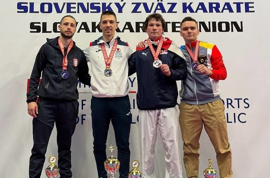 Boran Berak osvojio zlato na Grand prix Slovakia u karateu