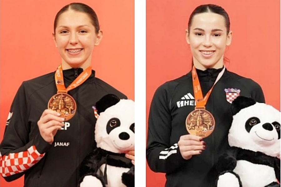 Nikolina Golomboš i Ema Sgardelli osvojile brončane medalje na turniru Premier  lige u Istanbulu
