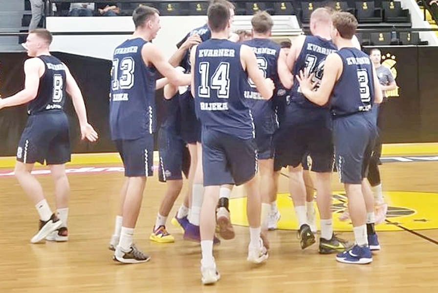 Juniori Kvarnera  u finalu državnog prvenstva igraju protiv Cedevite Junior