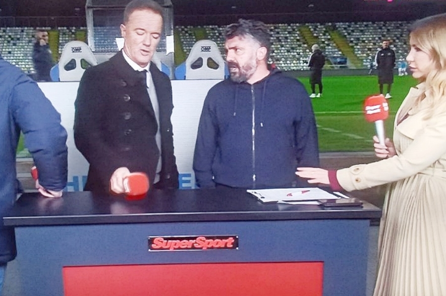 Gennaro Gattuso:  U studiju mi stisne ruku i pozdravi me, a onda kasnije govori tako!